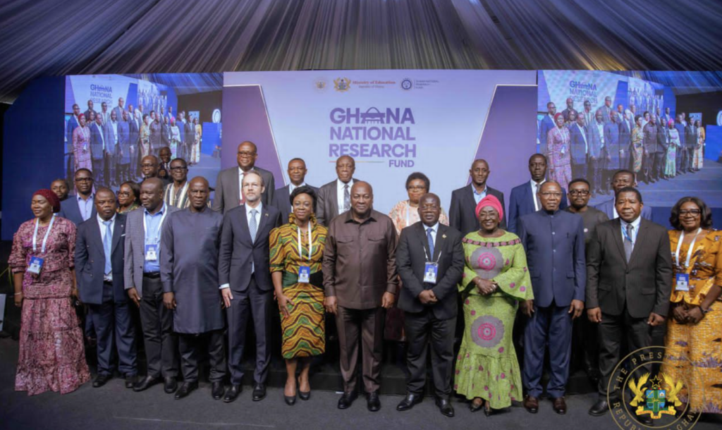 Mahama unveils Ghana National Research Fund to boost research, innovation