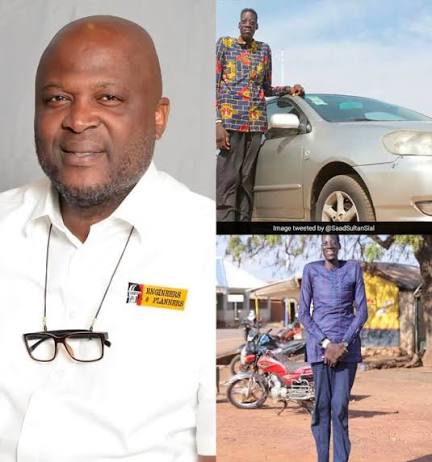 Ibrahim Mahama to pay hospital bills of Ghana’s tallest man battling gigantism