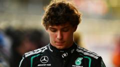 Antonelli 'comes back to earth' with qualifying crash