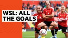 All the goals from the Women's Super League – matchweek four