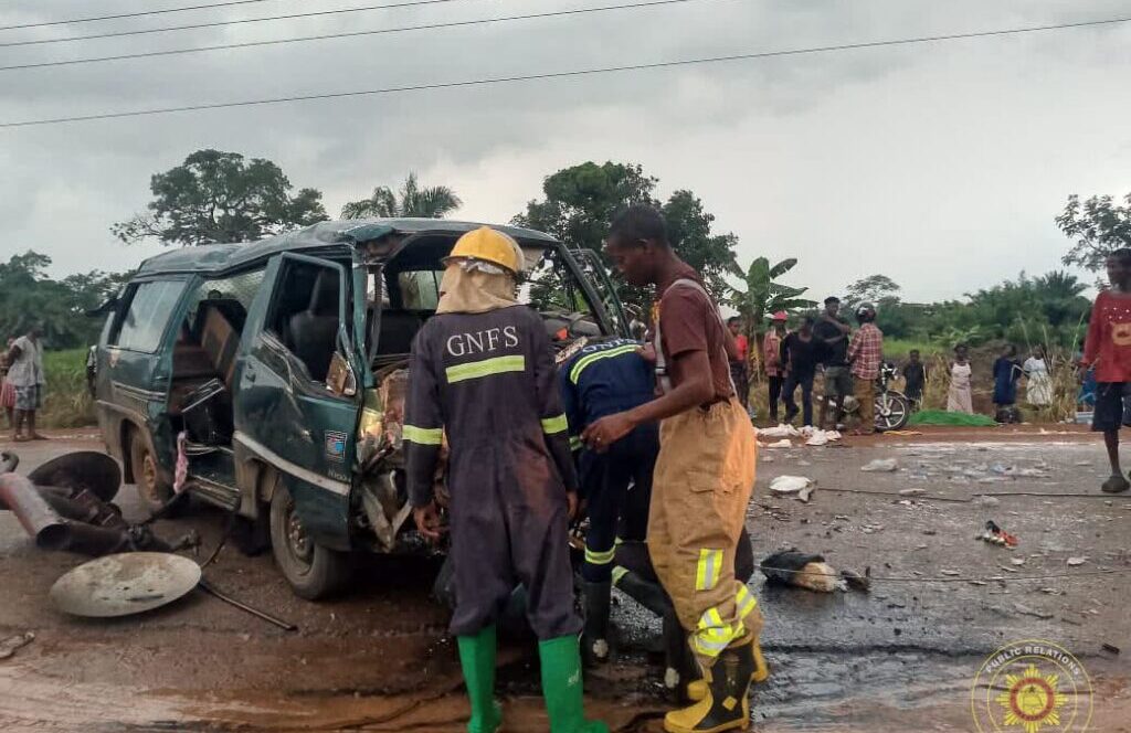 Two dead, 14 rescued after accident on Kpetoe Sarakope road