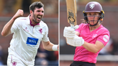 Somerset pair Overton & Luff take top PCA awards