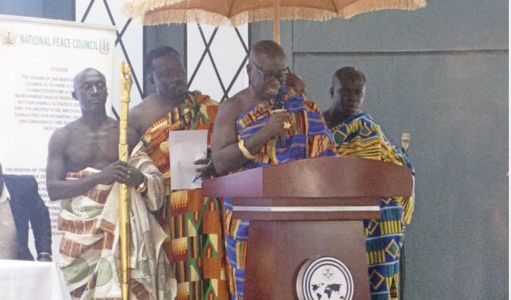 Investing in jobs, livelihoods critical to sustaining peace – Omanhene
