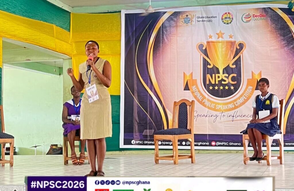 Volta Region National Public Speaking contest advances drug prevention conversation