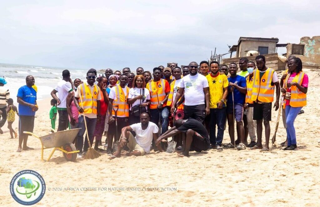 Chorkor community joins AC4NCA clean up to tackle marine and coastal pollution