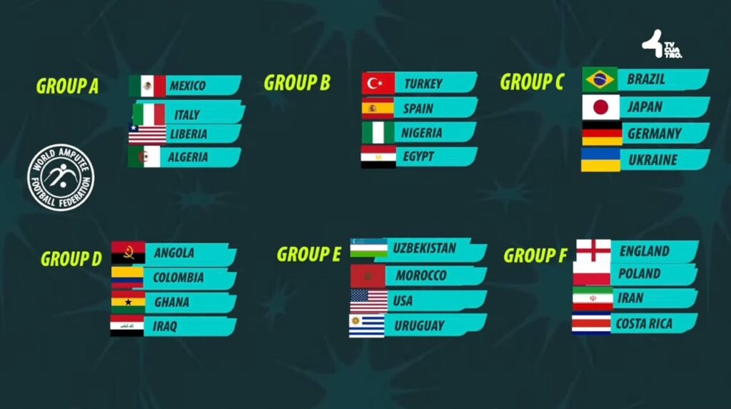 Ghana handed tricky draw at 2026 Amputee World Cup