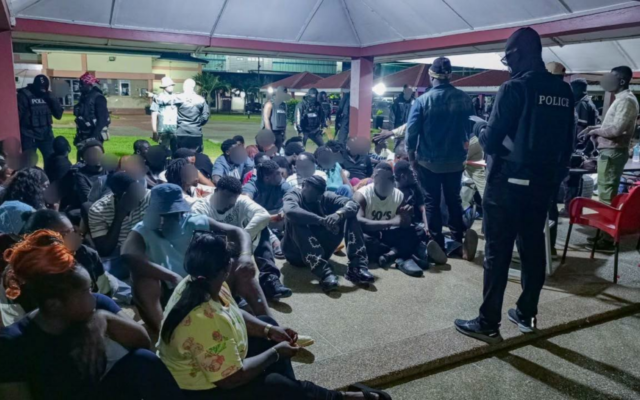 64 arrested over alleged unlawful possession of firearms at Achimota lounge
