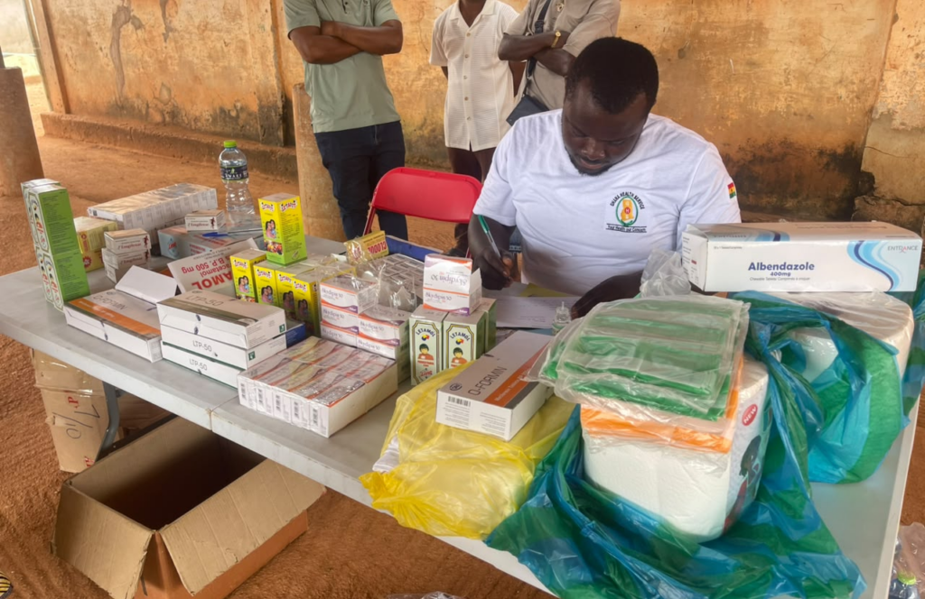 Nyankamam residents benefit from free medical screening, healthcare outreach
