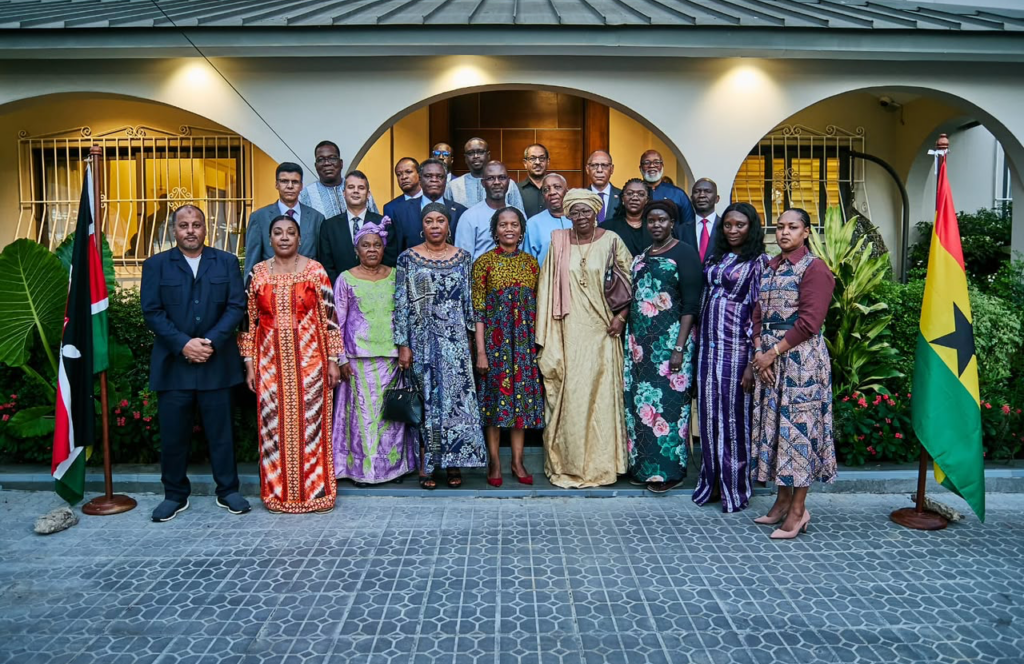 Kenyan High Commissioner hosts Heads of Mission from 25 countries
