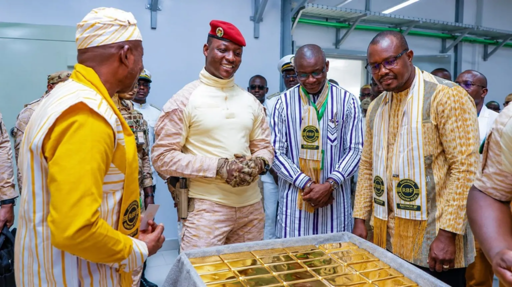 Burkina Faso’s junta leader opens major gold refinery to keep mining profits at home