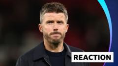 'It hurts a lot' – Carrick 'understands' boos after Tottenham draw