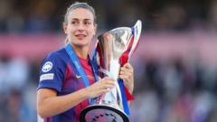 London City's Putellas wins record equalling third Ballon d'Or