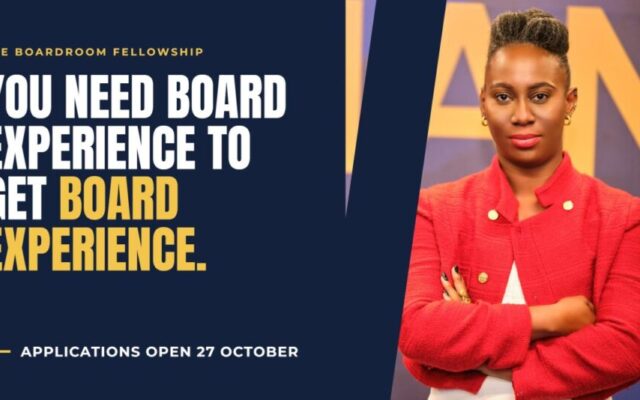 Ethel Cofie writes: You need board experience to get board experience