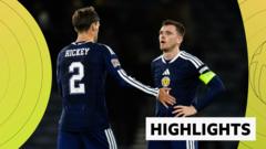 Scotland let lead slip in abject defeat by Slovenia