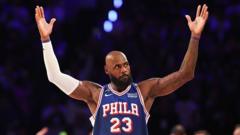 James enjoys dream home debut in 76ers comeback win