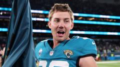 Jaguars beat Eagles with last second kick in London