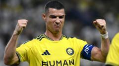 Ronaldo scores after match delayed by missile alert