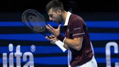 Shock Basel loss dents Djokovic's ATP Finals hopes