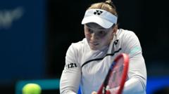 Rybakina secures year end number one ranking