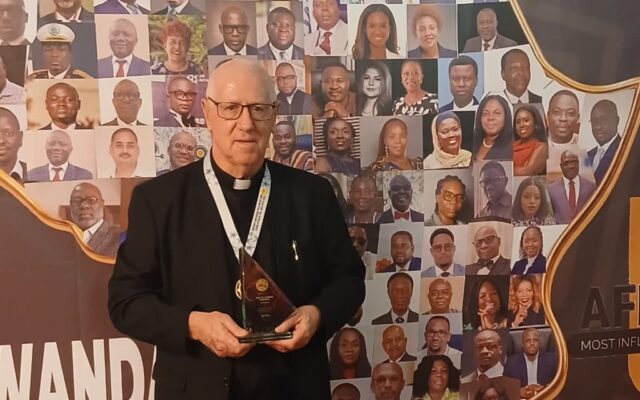 Fr Andrew Campbell honoured among 100 Africa Most Influential Persons in Rwanda
