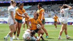 Eight try Australia send Scotland to eighth straight defeat