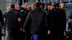 Uefa investigating Republic of Ireland Israel row after spitting accusation