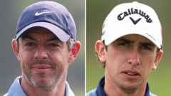 McKibbin one off lead with McIlroy in contention