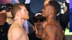 Canelo makes weight against backdrop of Saudi turmoil