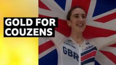 Couzens wins individual pursuit in all British final