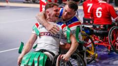 England thrash Wales to begin World Cup defence
