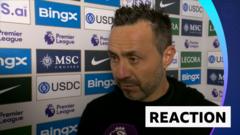 'Best performance since I arrived' – De Zerbi praises Spurs after win