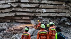 Seven missing after multi storey building collapses in Kenya's capital