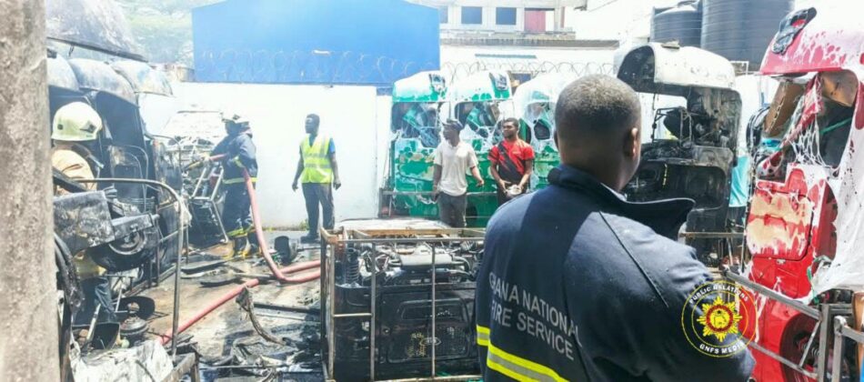 GNFS contains Somoco warehouse fire; bushfire near TTU in Takoradi