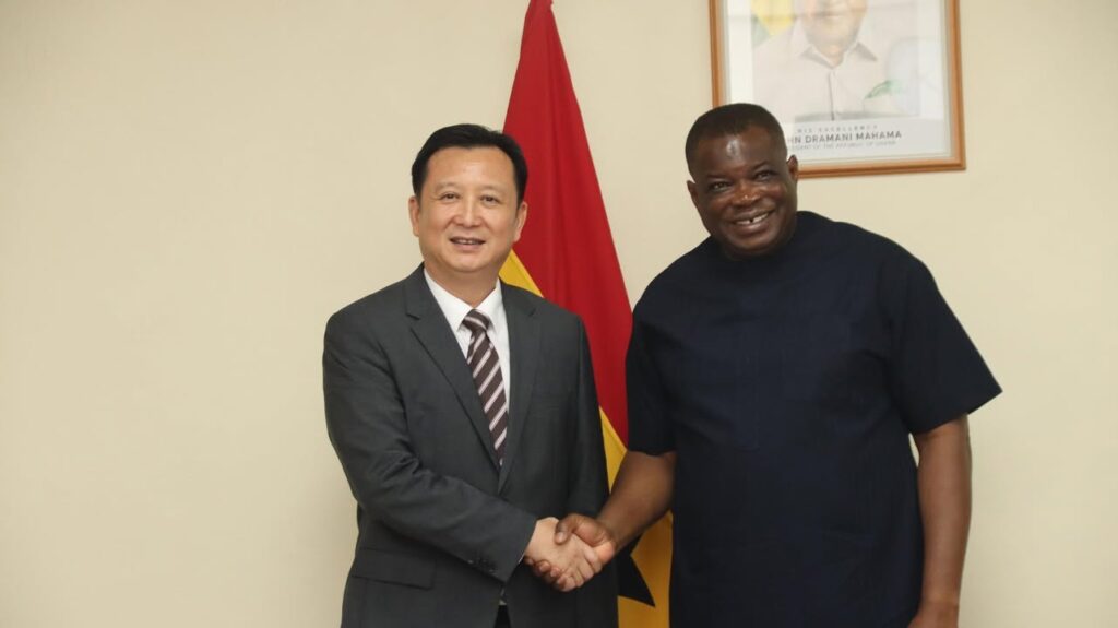 Agbodza pledges stronger China partnership to advance Ghana’s road projects