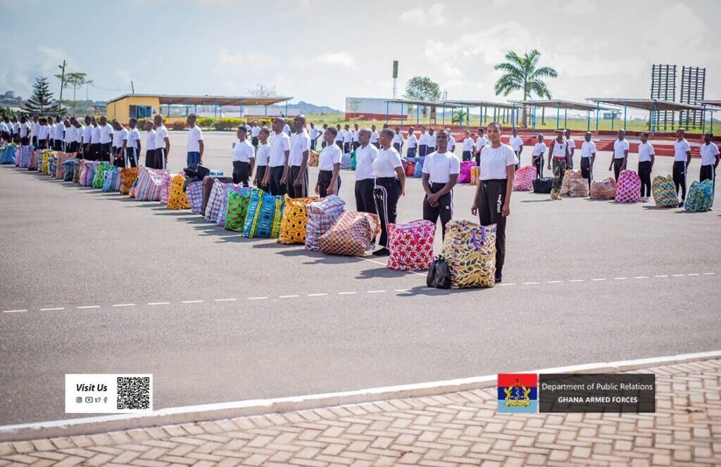 Second batch of GAF recruits report for basic military training
