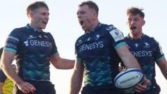 Seven try Connacht beat Saracens in Champions Cup