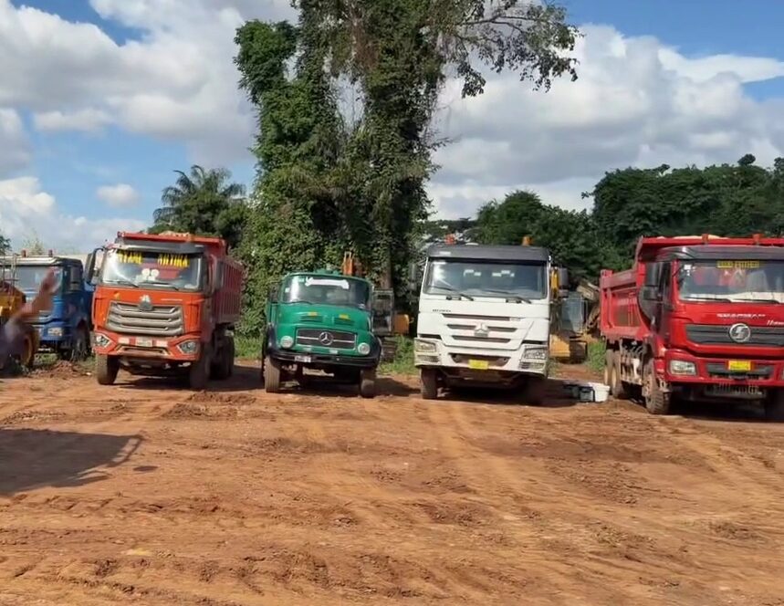 15 arrested over alleged sand winning activities along new Accra Kumasi Expressway project