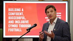 Welsh football sets out new aims – and says it needs more money