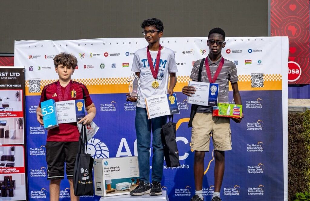 African Genius Chess Championship 2026 crowns winners across seven age categories
