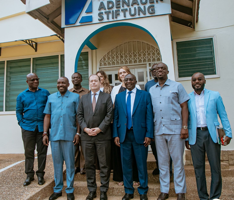 Dr. Bawumia confers with KAS Secretary General; discusses Ghana’s future and NPP reorganisation