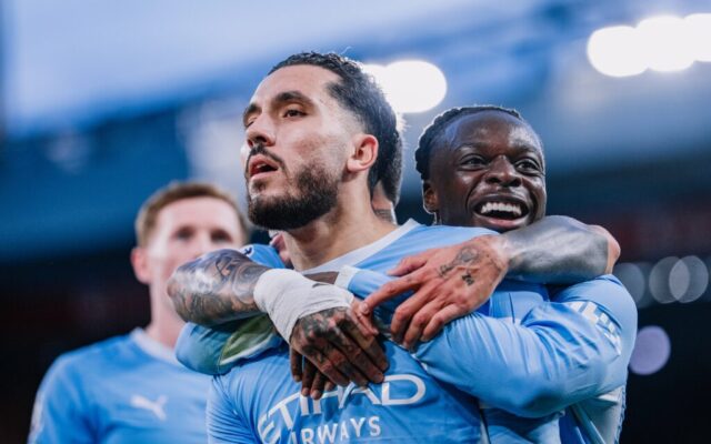 Man City cruise to statement win over 10 man Liverpool