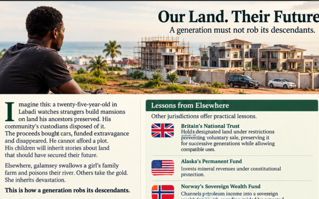 Ghana needs TRUST laws to stop the theft of its Children’s Inheritance