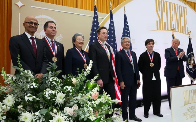 President Trump awards big tech donors with nation’s highest science prizes