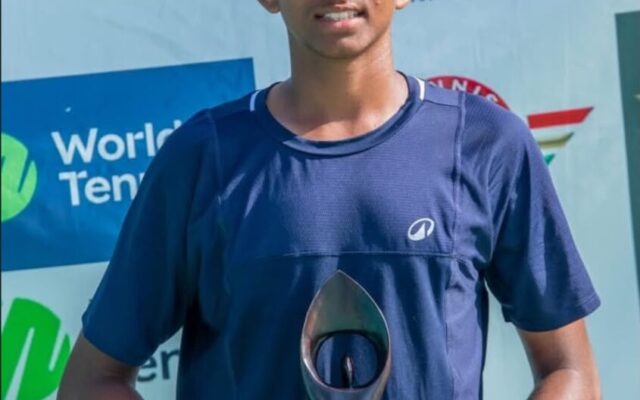 ITF World Tour : Patel Wins Boys’ Singles Final at J100 Accra