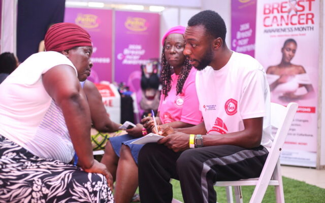 MTN Yellow Ladies Network screens 500 market women for breast cancer