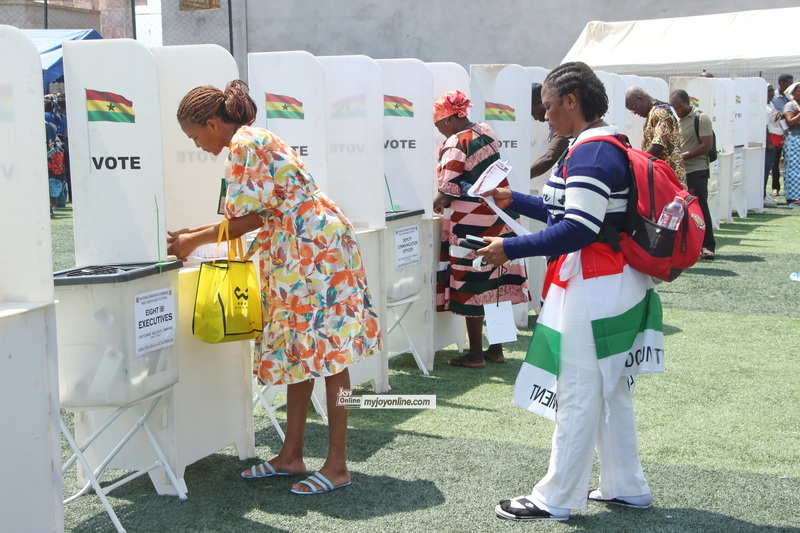 NDC constituency election records impressive turnout at Bortianor Ngleshie Amanfro.
