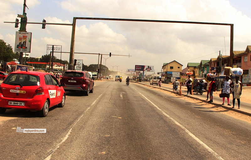 Mallam Junction traffic congestion hotspot cleared after JoyNews extensive report