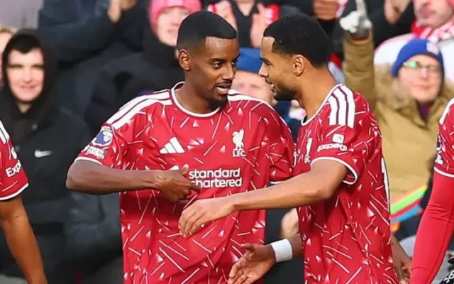 Isak scores again as Liverpool beat Brighton