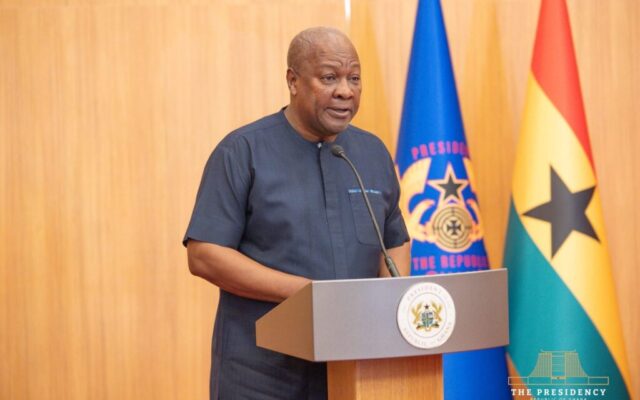 Mahama announces plans for airstrips in regions without airports