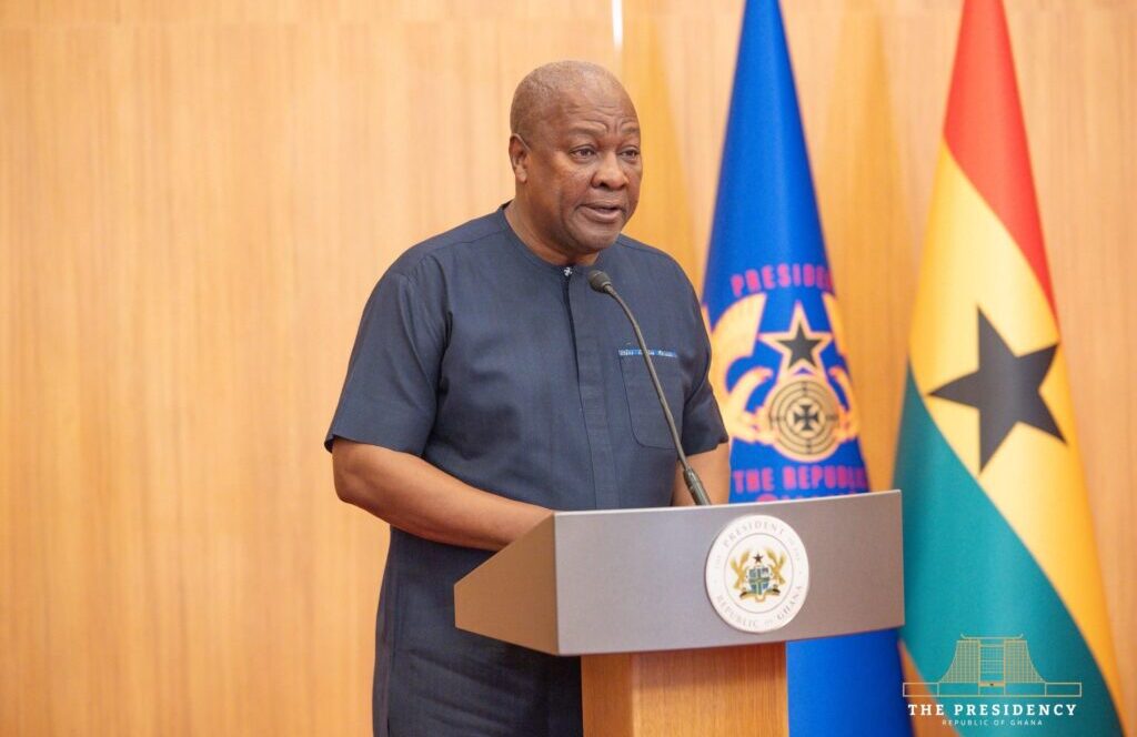 Mahama links Africa’s conflicts to struggle over natural resources